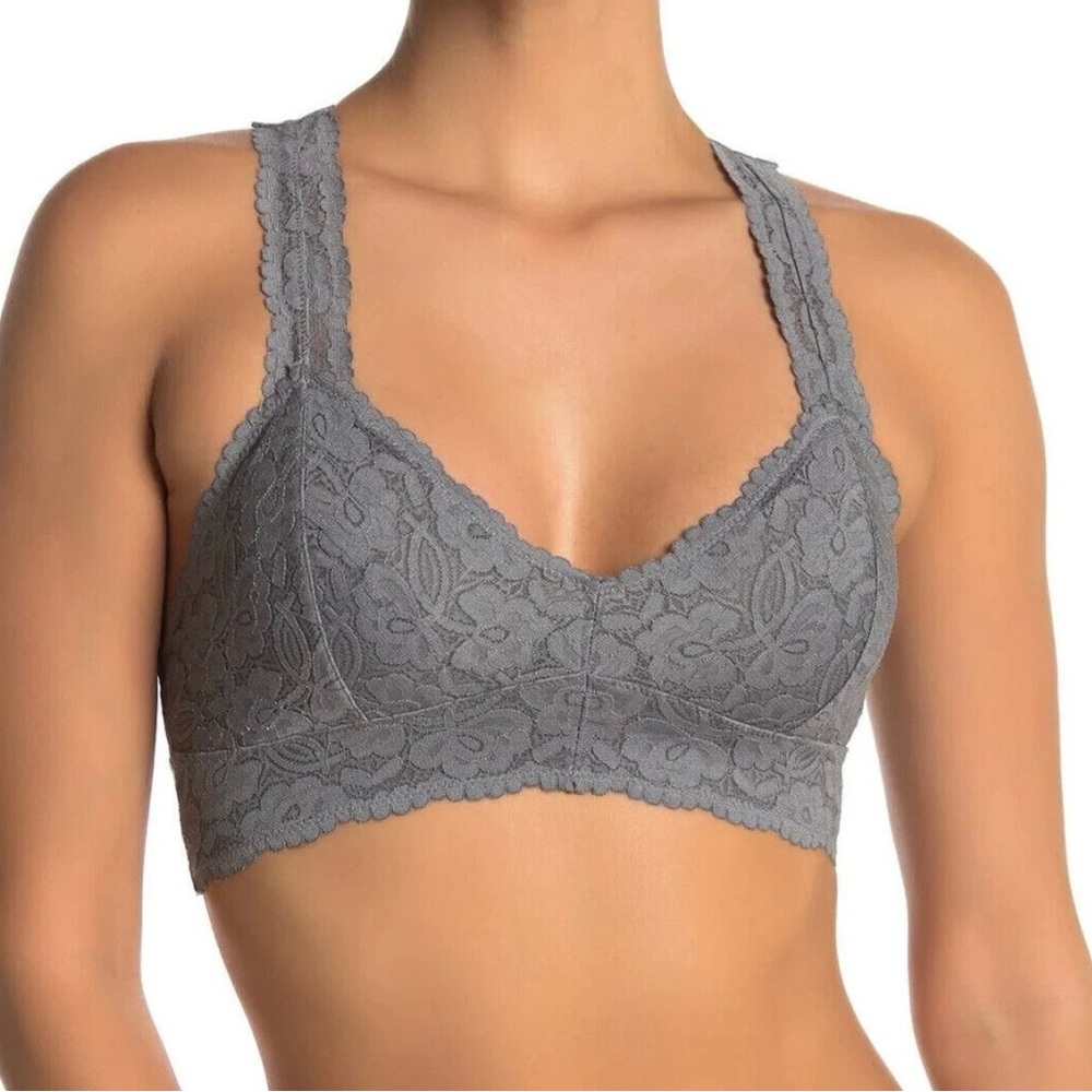 Free People Intimately Galloon Lace Racerback Bralette Coquette
